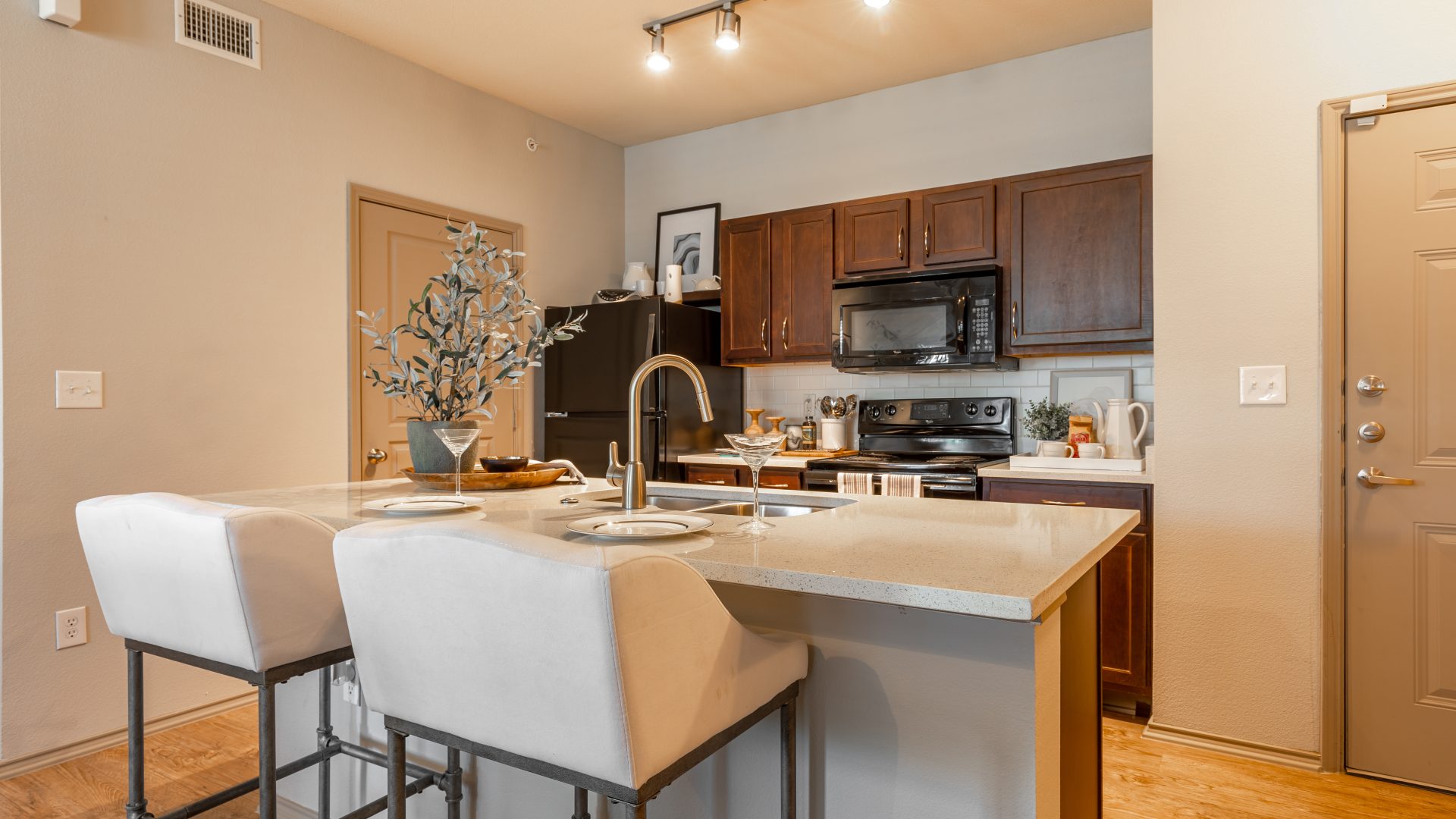 kitchen at The  Wyatt at Presidio Junction