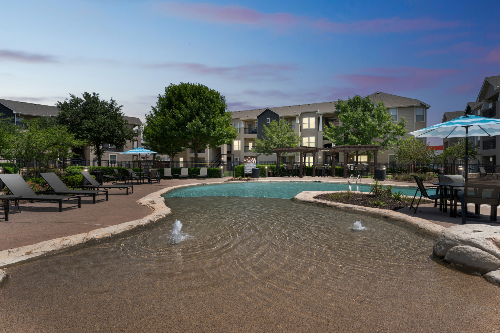 the pool at The  Wyatt at Presidio Junction